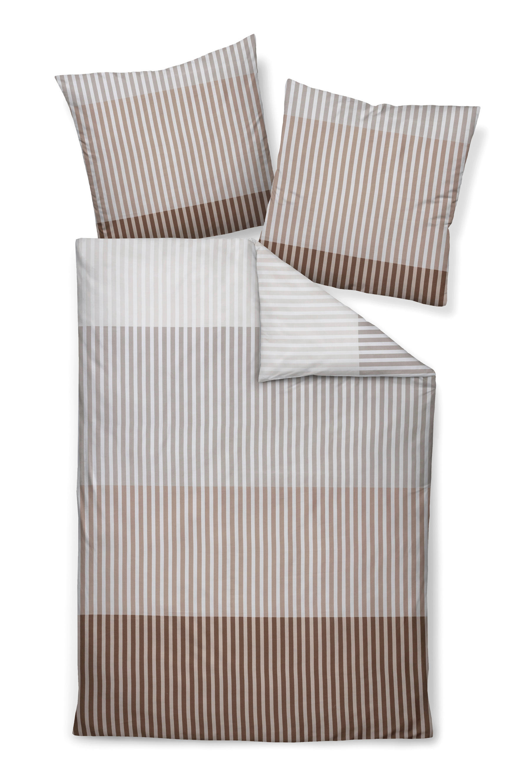 POSTELJINA 135/200 cm makosaten bež  - bež, Konvencionalno, tekstil (135/200cm) - Janine