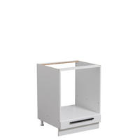 KONYHAI ALSÓSZEKRÉNY - fehér, Basics, faalapú anyag (60/55/82cm) - Carryhome