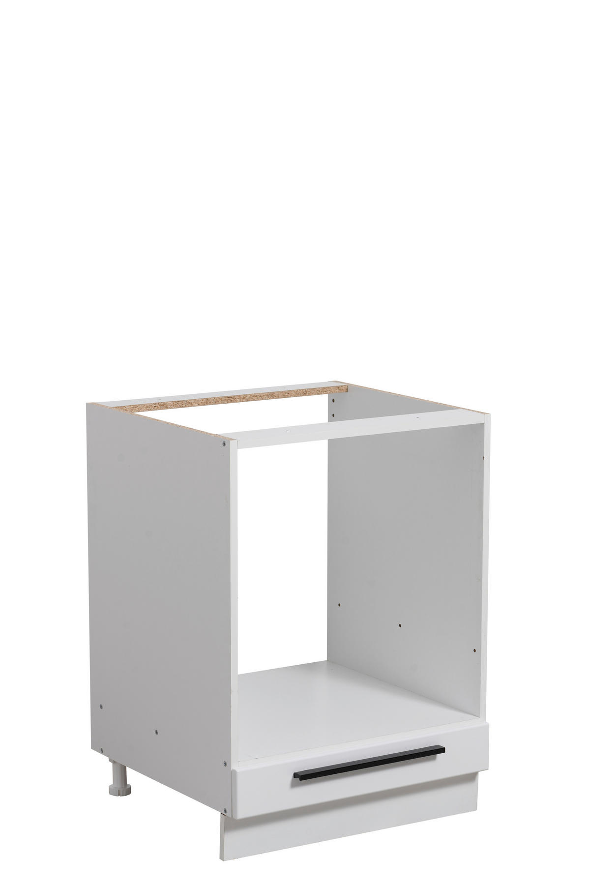 KONYHAI ALSÓSZEKRÉNY - fehér, Basics, faalapú anyag (60/55/82cm) - Carryhome