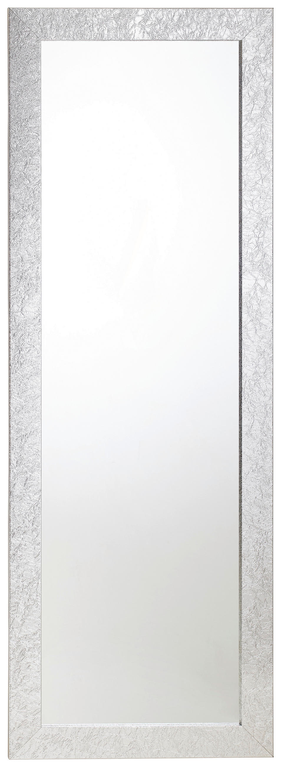 NÁSTENNÉ ZRKADLO 66/186/2,8 cm  - strieborná, Konventionell, kompozitné drevo/sklo (66/186/2,8cm) - Carryhome