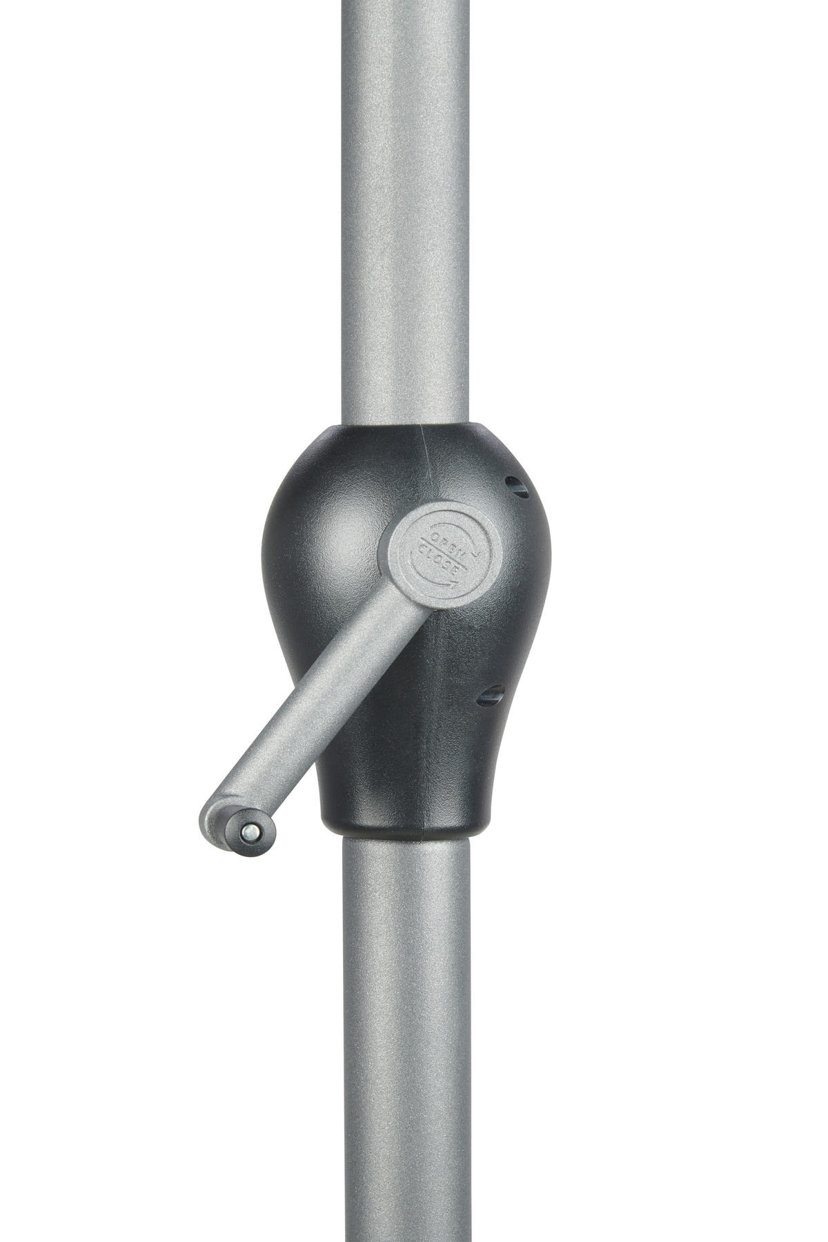 DVOJITÝ SLNEČNÍK 400/236/208 cm - antracitová, Modern, kov/textil (400/236/208cm) - Ambia Garden