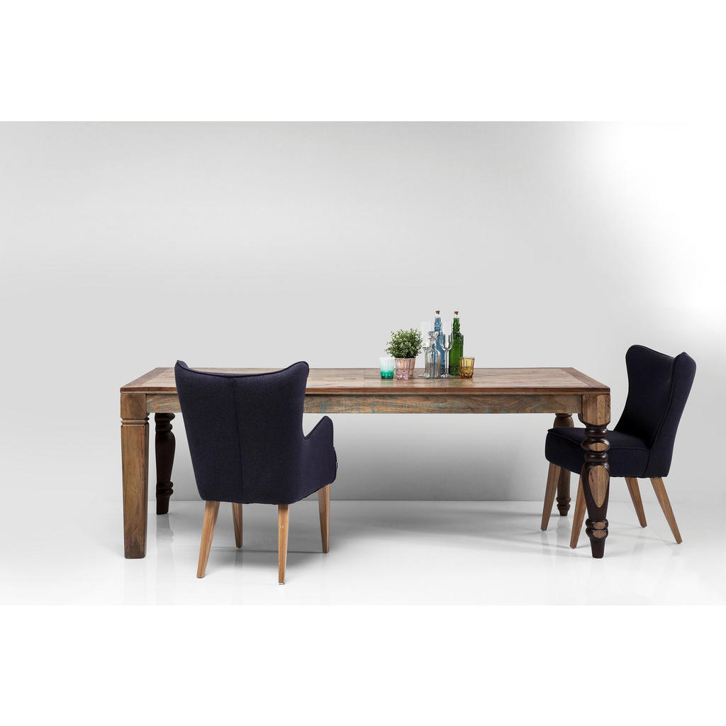 Thumbnail - Kare-Design Esstisch, Braun, Holz, Mangoholz, Pappel, Eukalyptusholz, massiv, rechteckig, 100x76x220 cm, Esszimmer, Tisc...