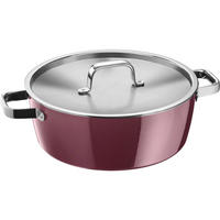 SCHMORPFANNE  - Edelstahlfarben/Schwarz, Design, Metall - WMF