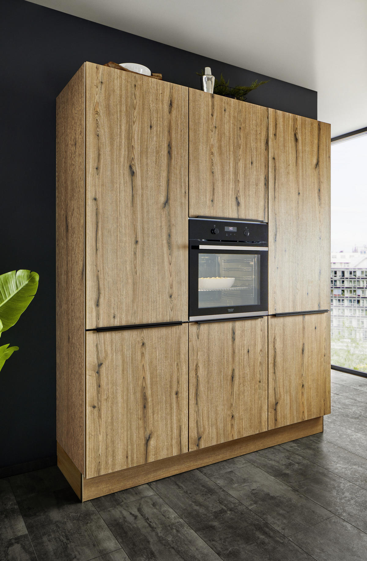 INBYGGNADSKÖK   - Design, trämaterial - Dieter Knoll