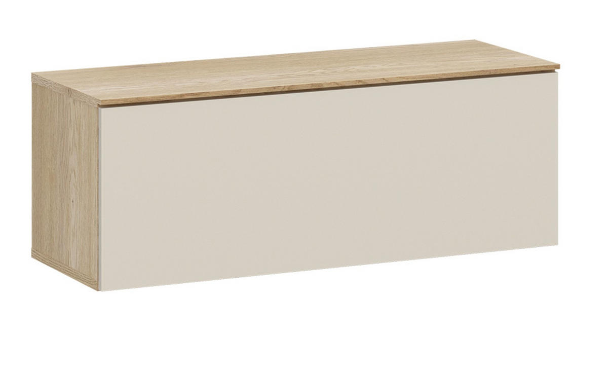 LOWBOARD  80/37,6/35 cm 0 Schublade(n) stehend, hängend  - Kaschmir/Eichefarben, Design, Holzwerkstoff (80/37,6/35cm) - Livetastic