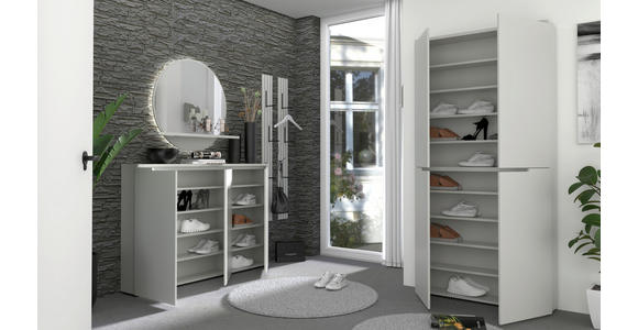 GARDEROBENPANEEL  in 15/150/2 cm  - Schwarz/Grau, Design, Holzwerkstoff/Metall (15/150/2cm) - Xora