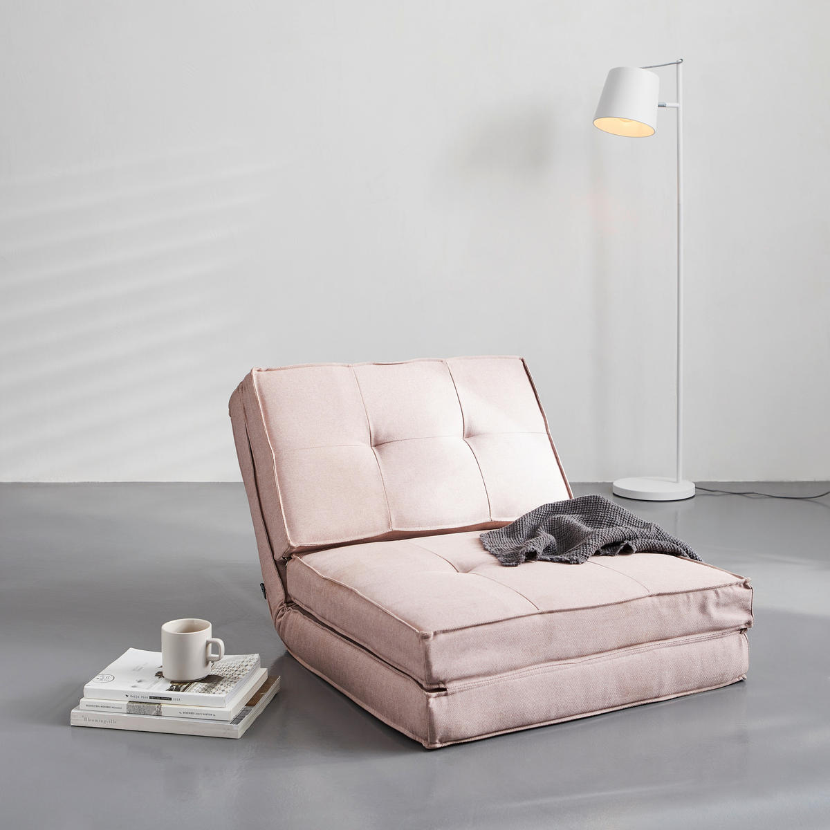 SCHLAFSESSEL Webstoff Rosa    - Rosa, KONVENTIONELL, Textil (70/61/80cm) - MID.YOU