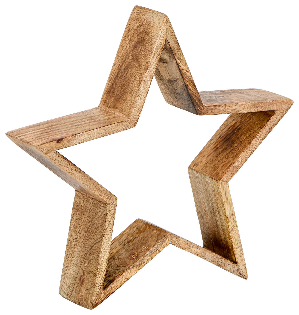 DEKOSTERN  - Naturfarben, LIFESTYLE, Holz (31/29.5/7cm) - X-Mas
