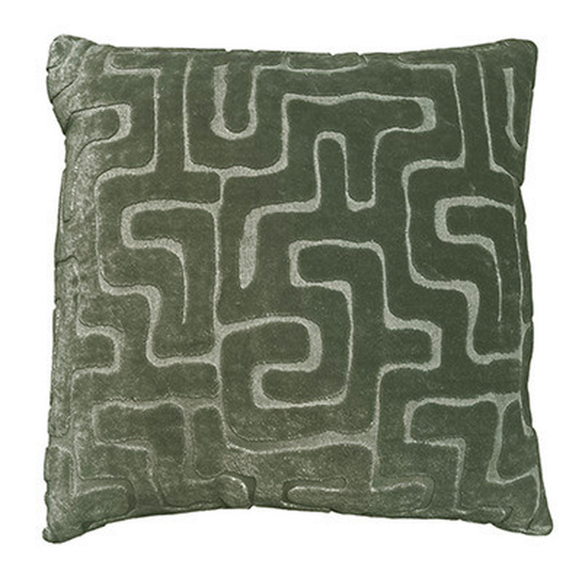 ZIERKISSEN 45/45 cm  - Waldgrün, Basics, Textil (45/45cm)