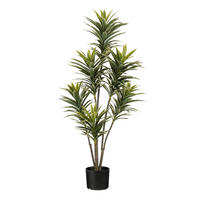 UMĚLÁ ROSTLINA  - zelená, Basics, plast (45/45/120cm)