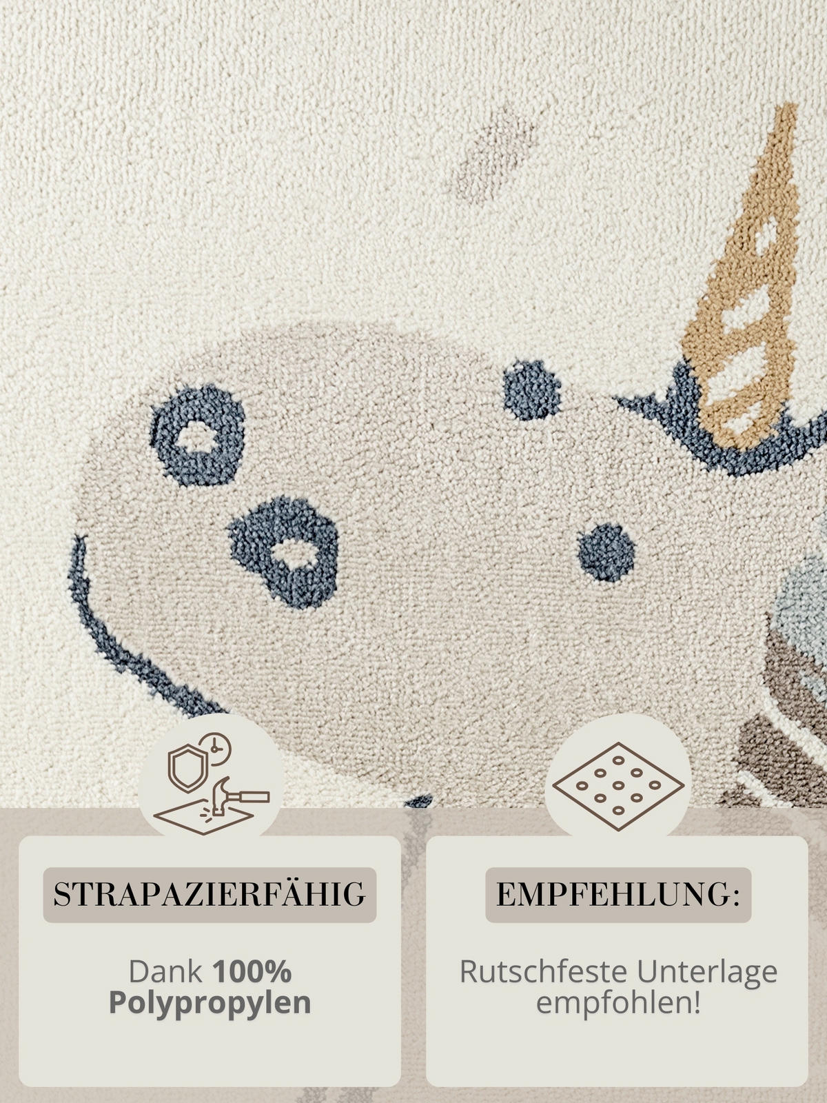 KINDERTEPPICH 200/290 cm Adventures  - Multicolor/Creme, Design, Kunststoff/Textil (200/290cm) - Ted Baker