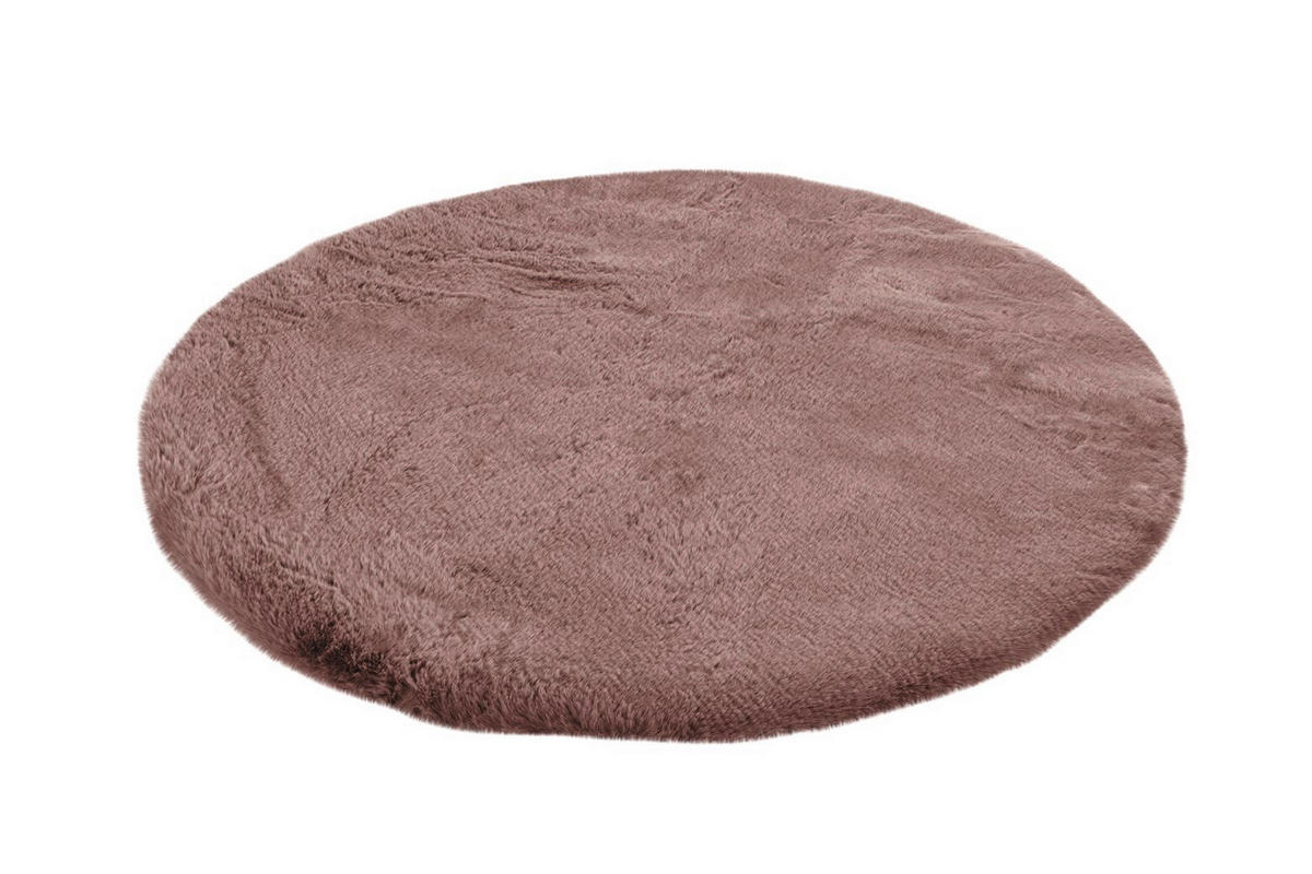 HOCHFLORTEPPICH 100 cm Rabbit 525 Rosa Rosa  - Rosa, KONVENTIONELL, Kunststoff (100cm)