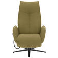 RELAXSESSEL in Textil Hellgrün  - Anthrazit/Hellgrün, Design, Textil/Metall (71/114/84cm) - Johann Jakob