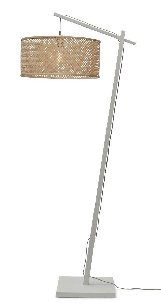 STEHLEUCHTE GOOD&MOJO 75/50/176 cm Skandinavisch  - Naturfarben/Weiß, Trend (75/50/176cm) - Good & Mojo