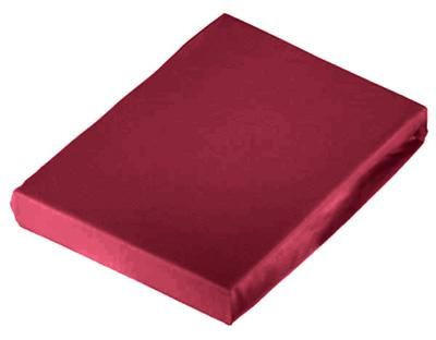 SPANNLEINTUCH 90-100/190-200 cm  - Bordeaux, Basics, Textil (90-100/190-200cm) - Novel