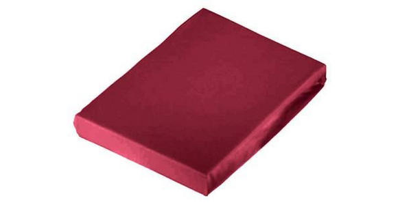 SPANNLEINTUCH 120/200 cm  - Bordeaux, Basics, Textil (120/200cm) - Novel