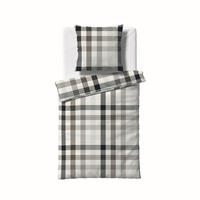 BETTWÄSCHE Lech Flanell 240/220 cm  - Grau, Basics, Textil (240/220cm) - Fleuresse