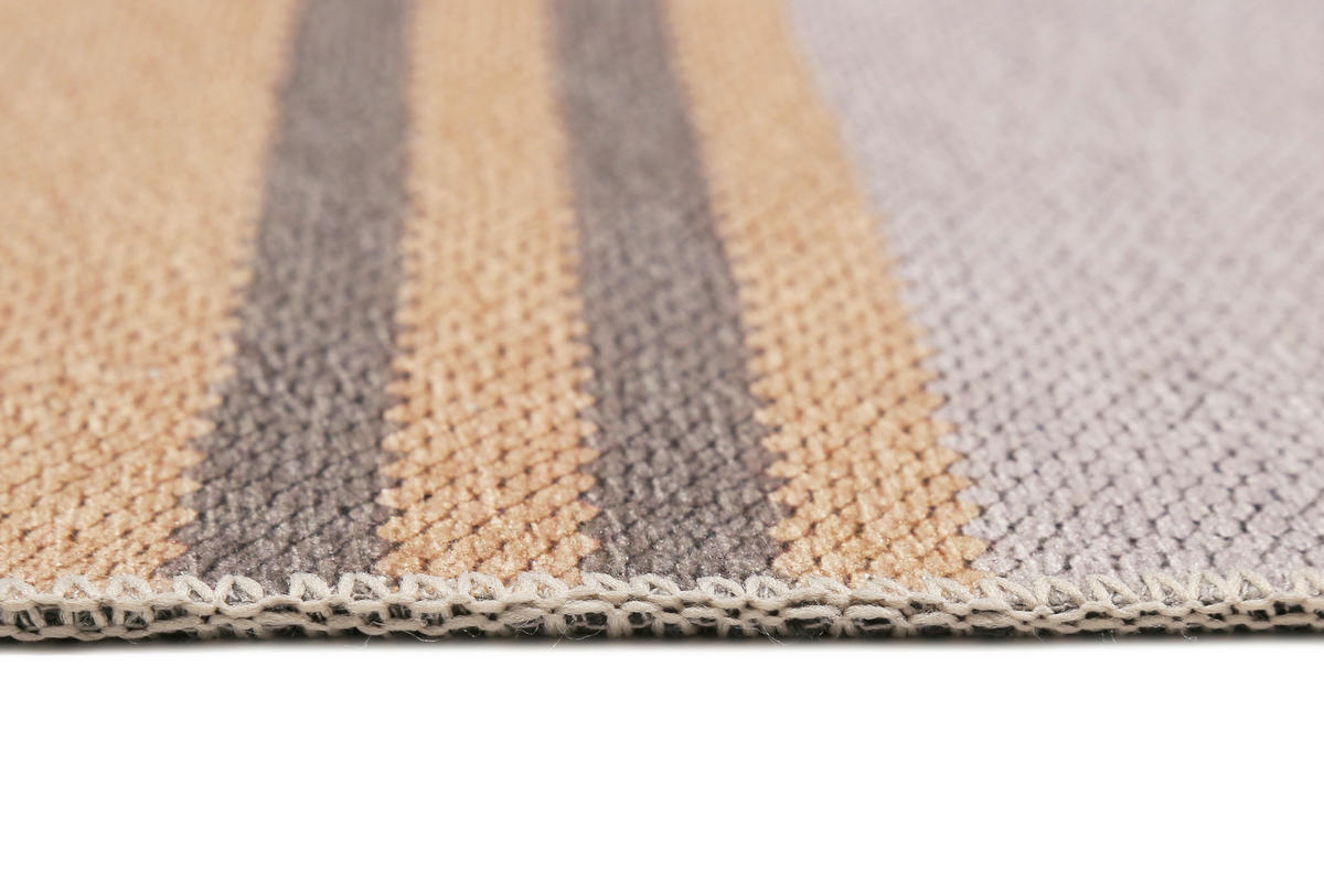 FLACHWEBETEPPICH 80/150 cm Camps Bay Braun, Grau, Orange  - Braun/Orange, KONVENTIONELL, Textil (80/150cm) - Esprit