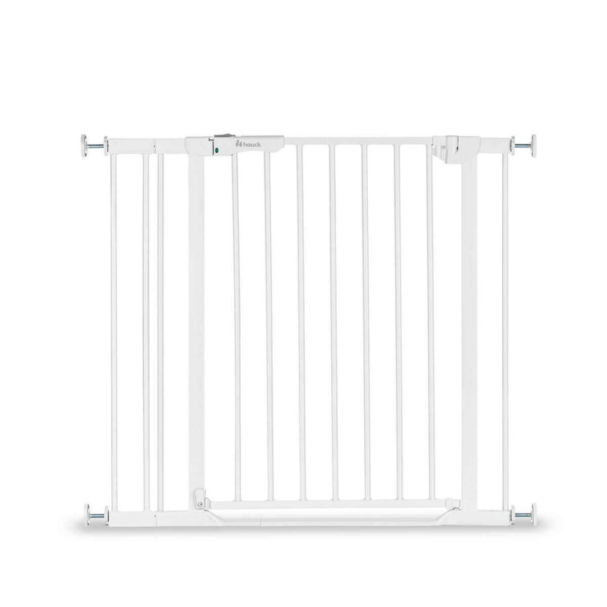 TREPPENSCHUTZGITTER 84 - 89/77 cm  - Weiß, Basics, Kunststoff/Metall (84 - 89/77cm) - Hauck