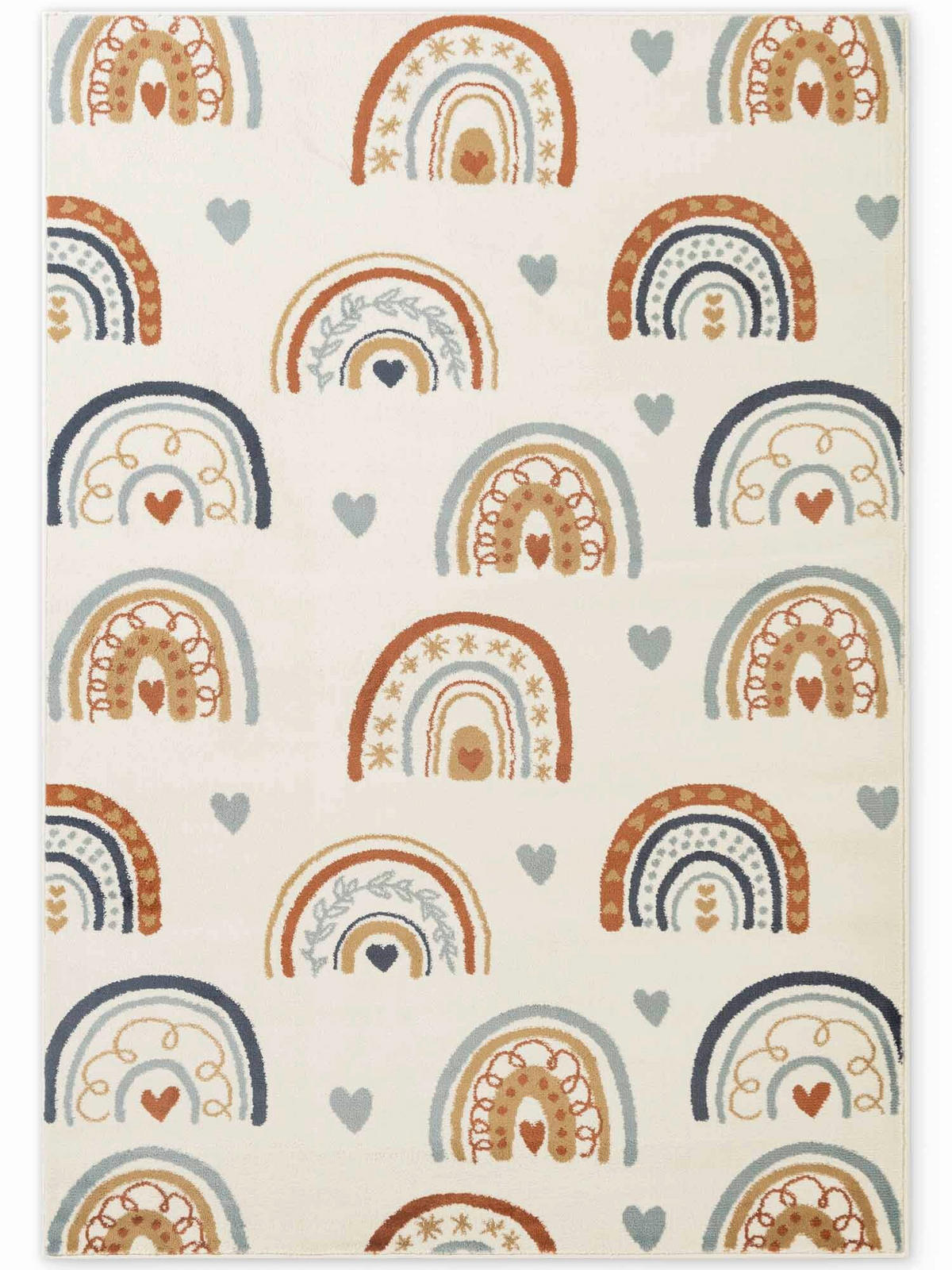 KINDERTEPPICH 120/170 cm Adventures Regenbogen  - Multicolor/Creme, Design, Kunststoff/Textil (120/170cm) - Hanse Home