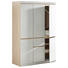 BABYKLEIDERSCHRANK Antonia - Eschefarben/Hellgrau, Design, Holzwerkstoff (130/195/56cm) - My Baby Lou BABYKLEIDERSCHRANK Antonia - Eschefarben/Hellgrau, Design, Holzwerkstoff (130/195/56cm) - My Baby Lou