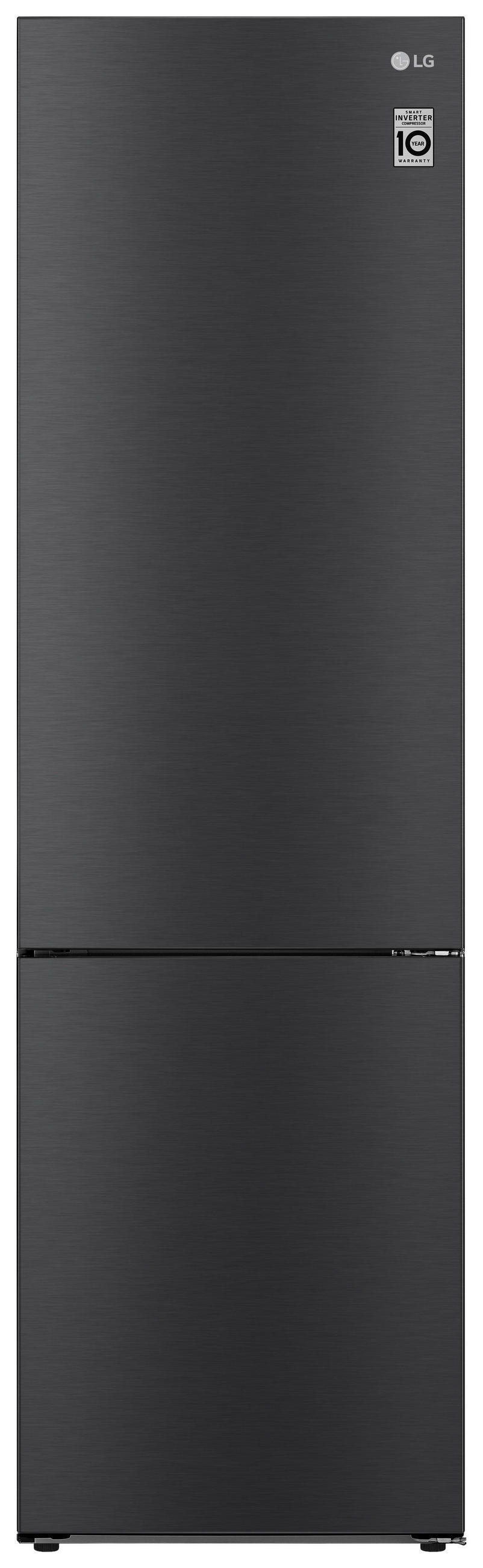 KÜHL-GEFRIER-KOMBINATION GBP62MCNCC1  - Anthrazit/Schwarz, Basics, Glas/Kunststoff (59.5/203/67.5cm) - LG