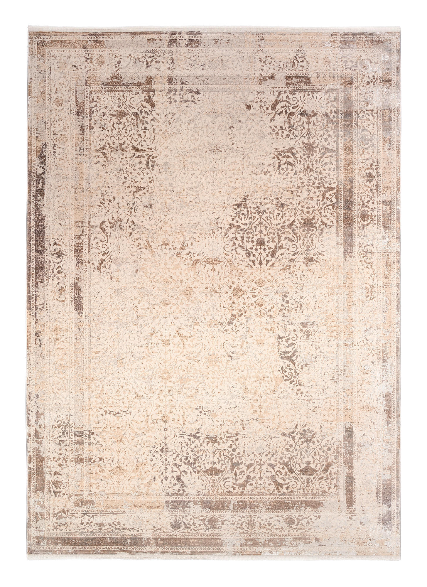 WEBTEPPICH 200/290 cm Opera Braun, Dunkelbraun, Beige, Hellbraun  - Hellbraun/Dunkelbraun, Design, Textil (200/290cm) - Musterring