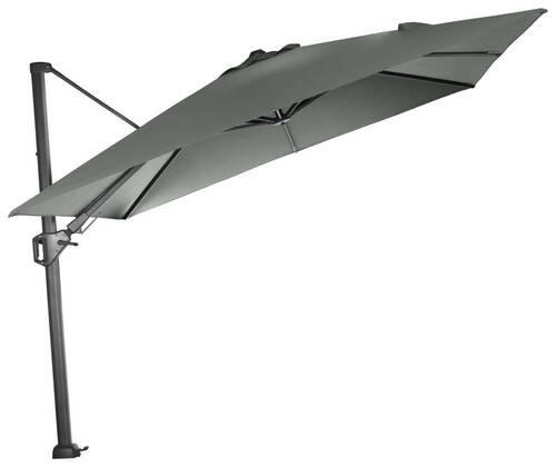 AMPELSCHIRM 300 cm  - Anthrazit/Olivgrün, KONVENTIONELL, Textil/Metall (300cm) - Siena Garden