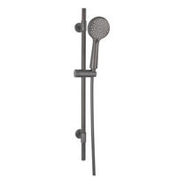 SPRCHOVÁ SADA   - šedá, Basics, kov (11cm) - Wenko