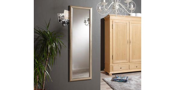 WANDSPIEGEL 38,4/126,4/2,4 cm    in rechteckig  - Silberfarben/Bronzefarben, LIFESTYLE, Holz (38,4/126,4/2,4cm) - Landscape