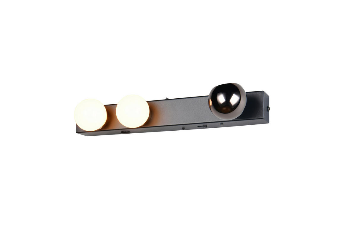 LED-WANDLEUCHTE Arpino 5/30/11 cm  - Schwarz/Weiß, Design, Kunststoff/Metall (5/30/11cm) - Trio Leuchten