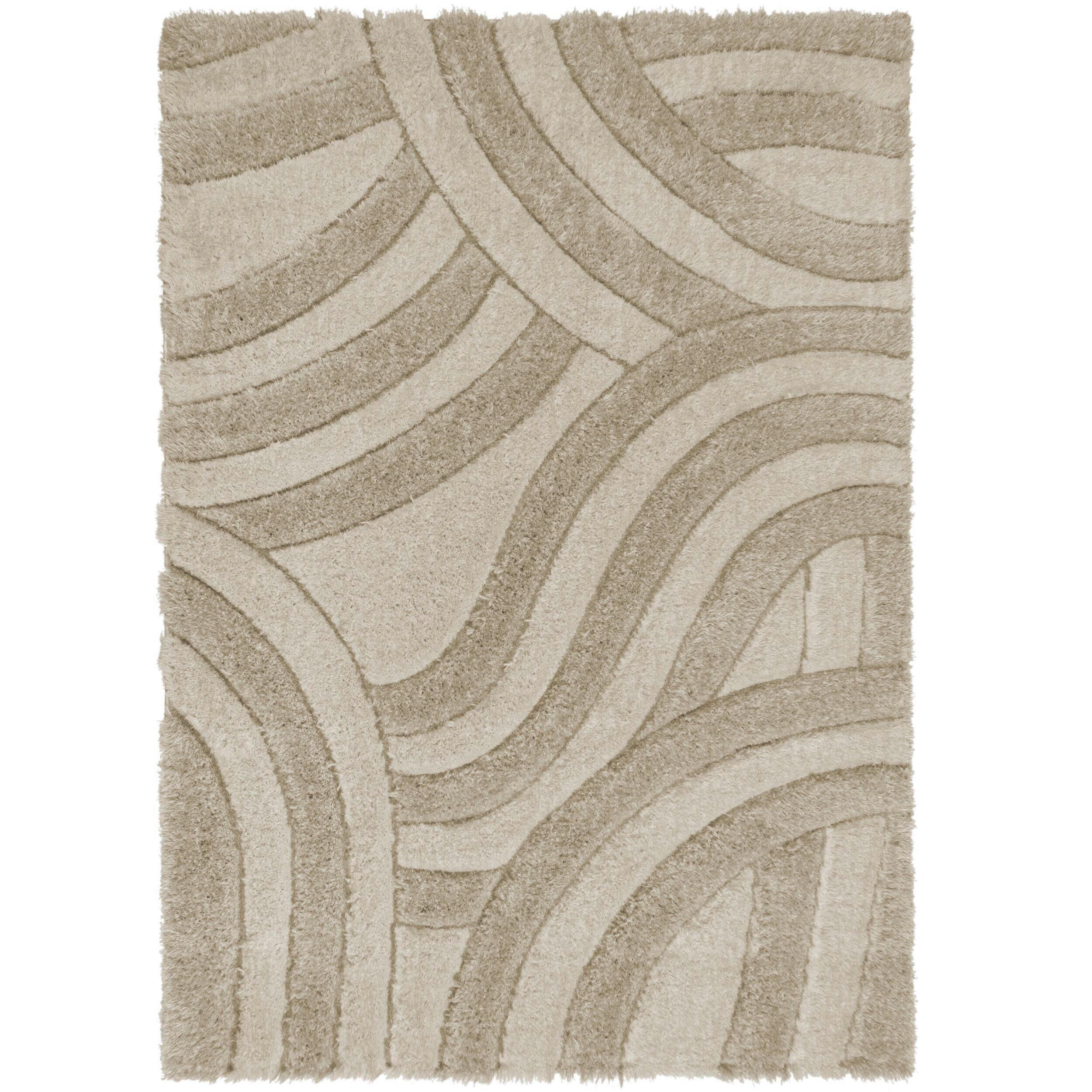 SHAGGY 160/230 cm Velvet Beige  - Beige, Basics, Kunststoff/Textil (160/230cm) - Xora