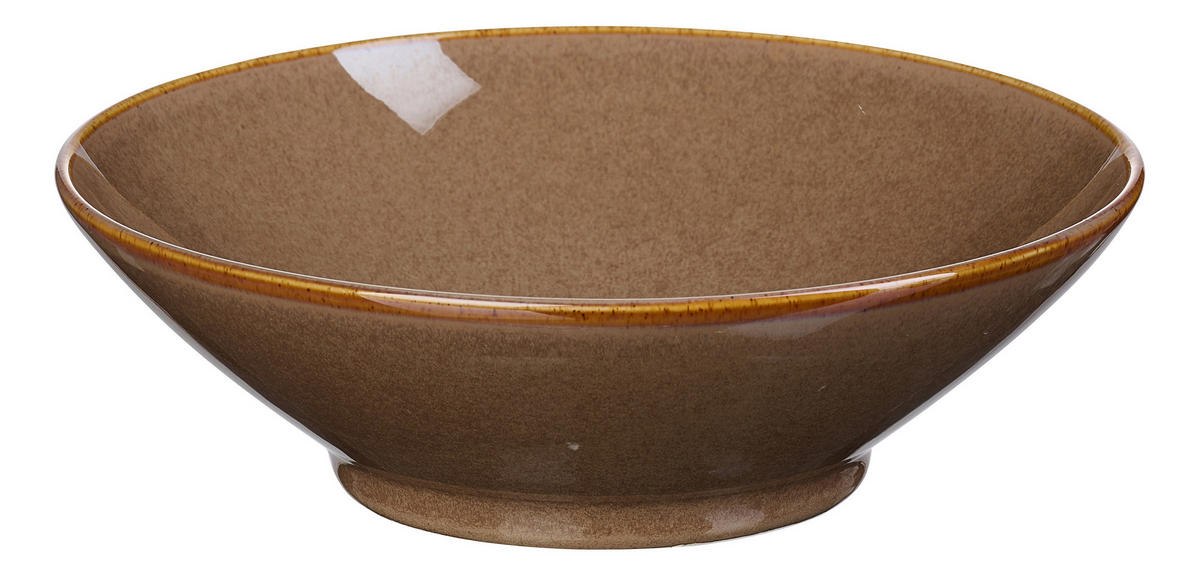 SCHALE Sahara   - Dunkelbraun, KONVENTIONELL, Keramik (24/7cm) - Ritzenhoff Breker