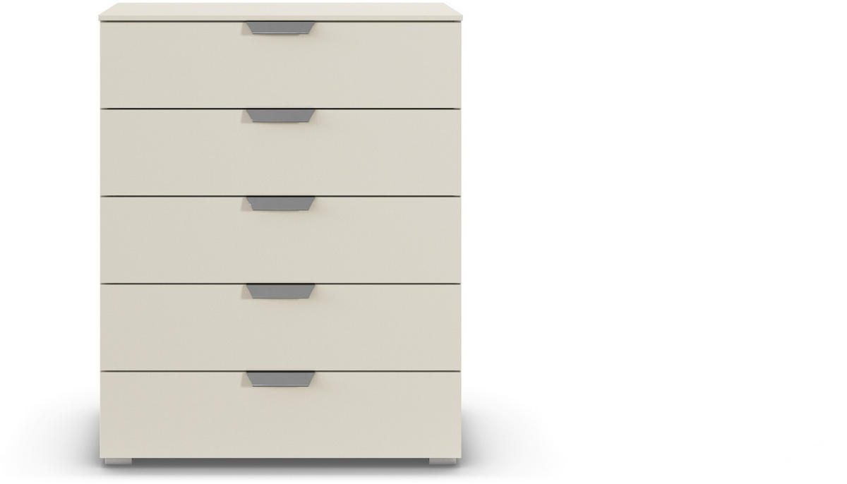 KOMMODE  in 80/100/43 cm  - Chromfarben/Champagner, Design, Holzwerkstoff/Metall (80/100/43cm) - Carryhome