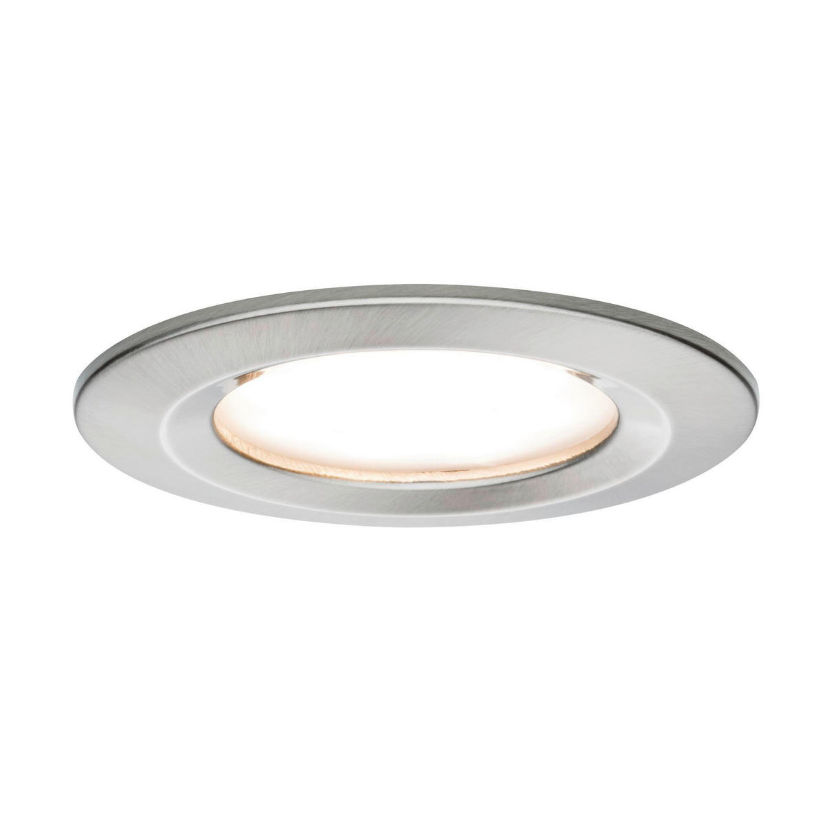 LED-DECKENLEUCHTE 7,8 cm  - Alufarben, Basics, Metall (7,8cm) - Paulmann