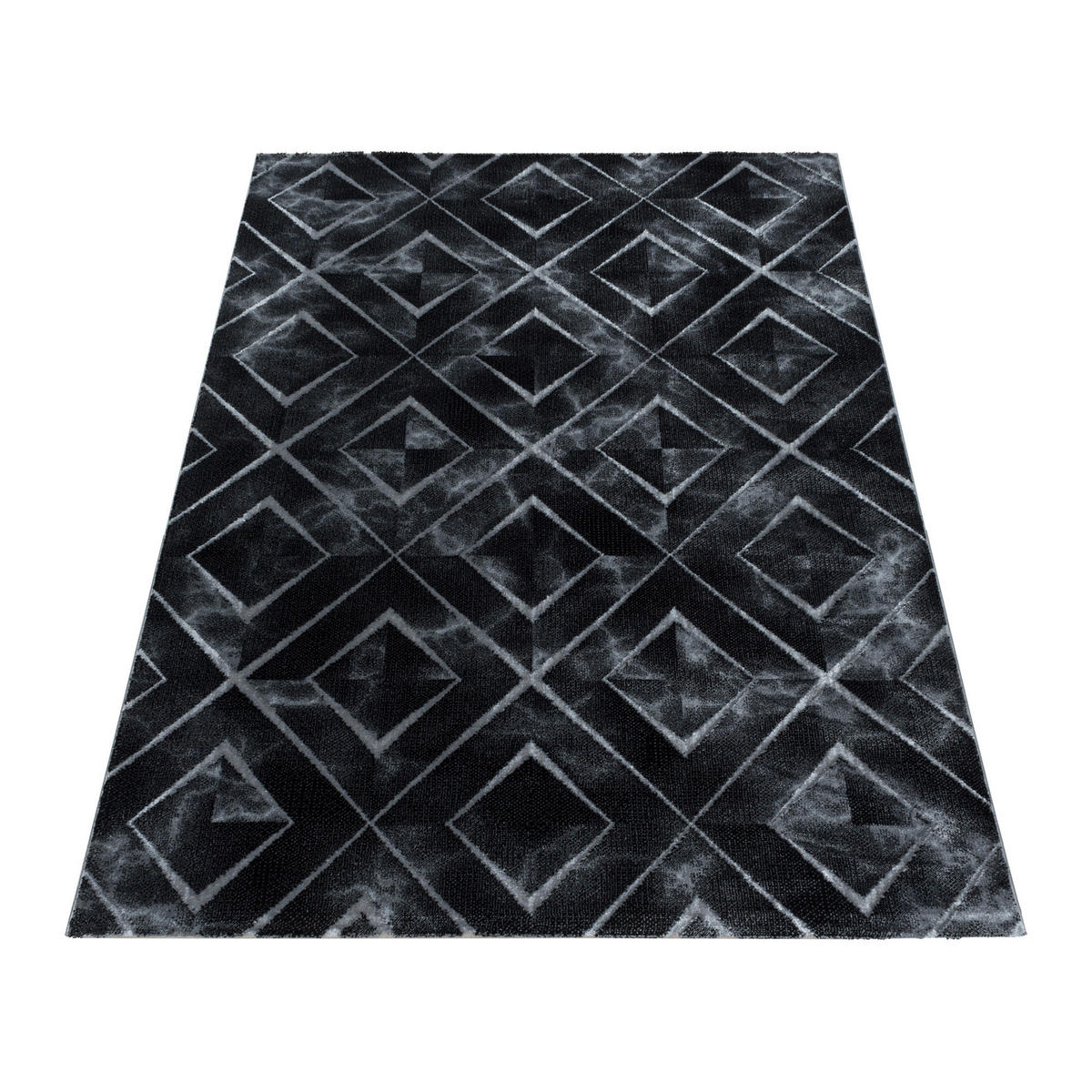 WEBTEPPICH 240/340 cm Naxos 3812 silber Silberfarben  - Silberfarben, Design, Textil (240/340cm)
