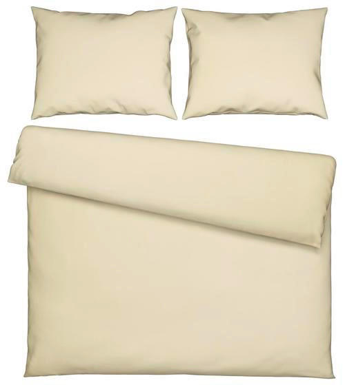 POSTEĽNÁ BIELIZEŇ, satén, žltá, 200/200 cm - žltá, Basics, textil (200/200cm) - Novel
