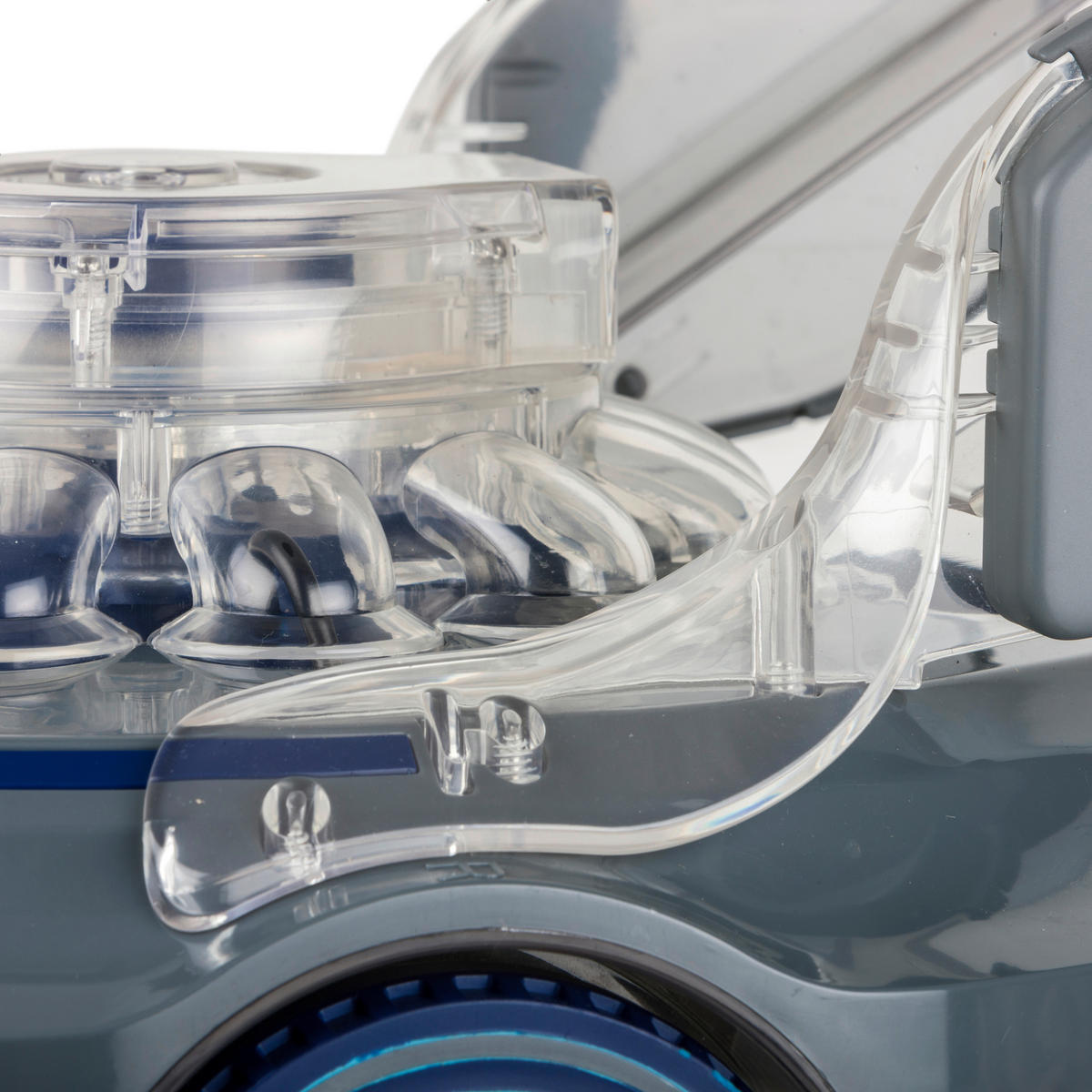 POOLROBOTER RBR120  - Blau/Transparent, KONVENTIONELL, Kunststoff (38.5/35.5/23.9cm) - Gre