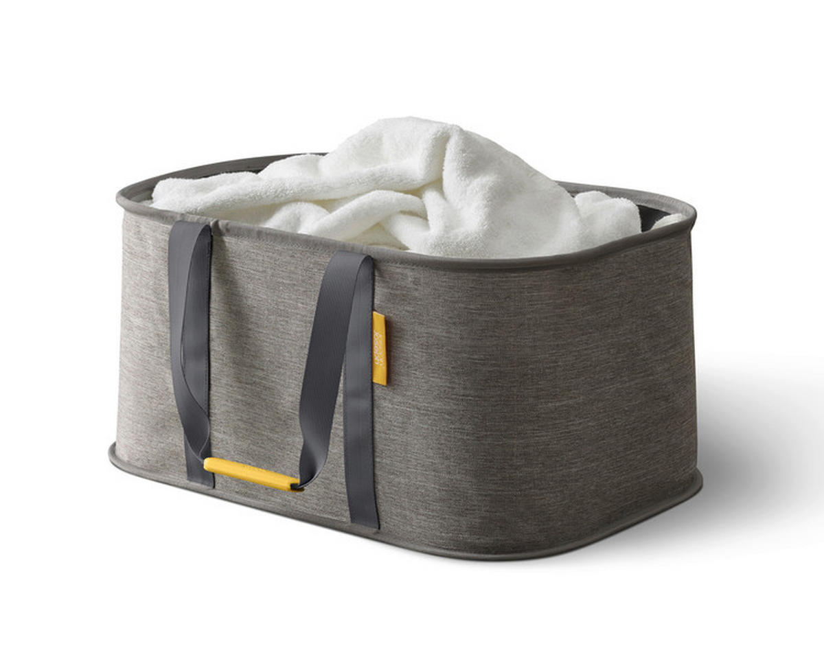KOŠ ZA PERILO - siva, Basics, naravni materiali (52/24,5/35,8cm) - Joseph Joseph