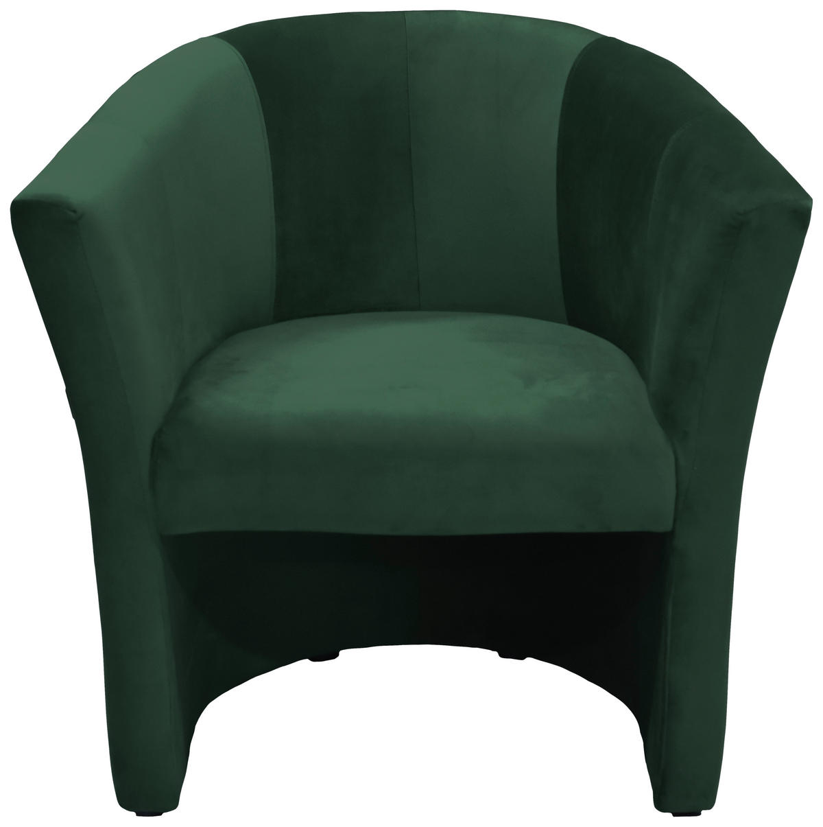 COCKTAILSESSEL - Schwarz/Grün, Design, Kunststoff/Textil (75/76/65cm) - MID.YOU