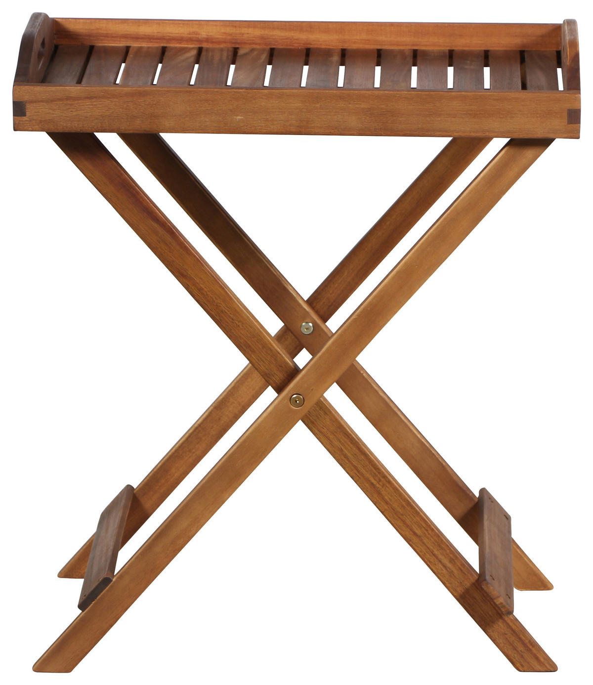 GARTENBEISTELLTISCH 60/40,5/66,5 cm Holz  - Akaziefarben, MODERN, Holz (60/40,5/66,5cm) - Siena Garden