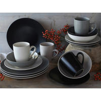 KOMBISERVICE MANHATTAN 16-teilig  - Taupe/Creme, Basics, Keramik - Creatable