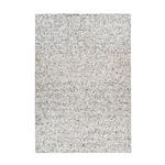 FLACHWEBETEPPICH 80/150 cm Finish 125 Grau / Silber Grau, Silberfarben  - Silberfarben/Grau, Basics, Leder/Textil (80/150cm) - Novel