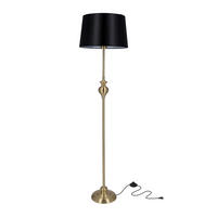 GOLVLAMPA Prima 35/35/135 cm    - svart, Klassisk, metall (35/35/135cm)