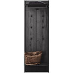 GARDEROBENPANEEL  in 58/183/35 cm  - Anthrazit, Design, Holz/Metall (58/183/35cm) - Johann Jakob