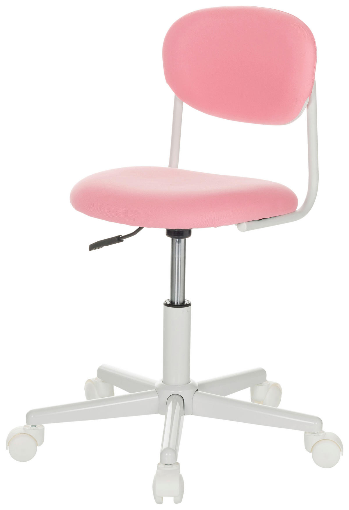 JUGENDDREHSTUHL  in Pink  - Pink/Weiß, Basics, Kunststoff/Textil (60/72-83/60cm) - MID.YOU