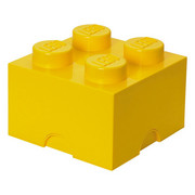 AUFBEWAHRUNGSBOX 25/25/18 cm - Gelb, Trend, Kunststoff (25/25/18cm) - Lego