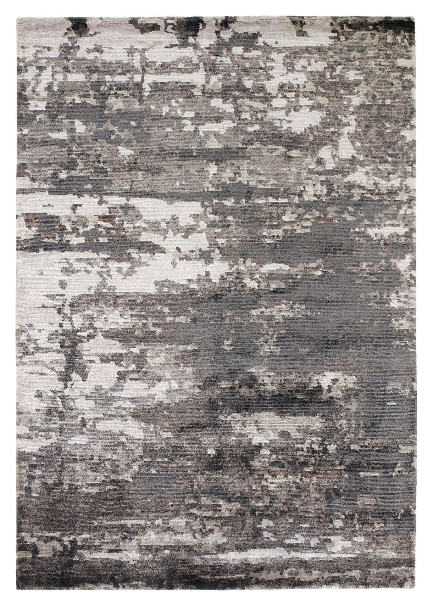 ORIENTTEPPICH  Angeles Pilano  - Grau, Design, Textil (70/140cm) - Musterring