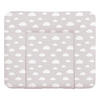WICKELAUFLAGE 85/72 cm   - Weiß/Grau, Basics, Kunststoff (85/72cm) - My Baby Lou
