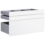 SCHUBLADENSET 90,9/50,3/46,8 cm   - Weiß, KONVENTIONELL, Holzwerkstoff (90,9/50,3/46,8cm) - Hom`in